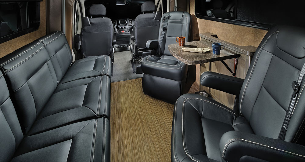 Williamsburg Furniture Custom Leather RV Seating